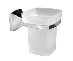 Стакан для зубных щеток стеклянный Wasserkraft Wern К-2528 К-2528 - фото 97579