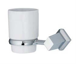 Стакан для зубных щеток стеклянный Wasserkraft AllerK-1128C K-1128C - фото 97596
