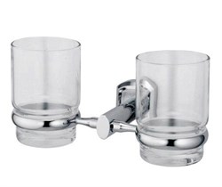 Подстаканник двойной стеклянный Wasserkraft Oder K-3028D K-3028D - фото 97644