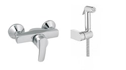 Гигиенический душ с настенным смесителем Kaja PLATINUM 57610-C хром 57610-C - фото 99673