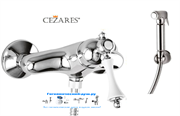 Гигиенический душ с настенным смесителем CEZARES MARGOT-DM-01-Bi-IF-01 MARGOT-DM-01-Bi-IF-01
