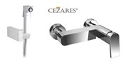 Гигиенический душ с настенным смесителем CEZARES TREND-DDM-01-Cr хром TREND-DDM-01-Cr
