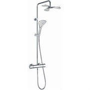 Душевая система с термостатом KLUDI Fizz 6709605-00 хром/белый 6709605-00