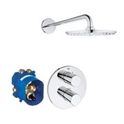 Душевая система с термостатом GROHE Grohtherm 3000 Cosmopolitan 26262000 хром 26262000