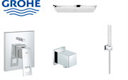 Душевая система скрытого монтажа GROHE Eurocube 19896000 хром 19896000