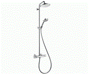 Душевая система с термостатом Hansgrohe Croma 27185000 хром 27185000