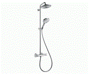Душевая система с термостатом Hansgrohe Raindance 27115000 хром 27115000