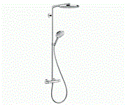 Душевая система с термостатом Hansgrohe Raindance Select 27129000 хром 27129000