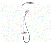 Душевая система с термостатом Hansgrohe Raindance 27114000 хром 27114000