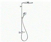 Душевая система с термостатом Hansgrohe Raindance Select 27133400 хром 27133400