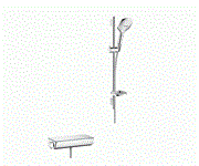 Душевая система с термостатом Hansgrohe Raindance Select 27038000 хром 27038000