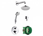 Душевая система скрытого монтажа с термостатом Hansgrohe Croma 26473000 хром 26473000