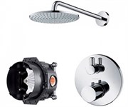 Душевая система скрытого монтажа с термостатом Hansgrohe Raindance Air 27122000 хром 27122000