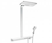 Душевая система с термостатом Hansgrohe Rainmaker Select 420 27168400 хром/белый 27168400