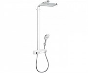 Душевая система с термостатом Hansgrohe Raindance Select 27288400 белый/хром 27288400