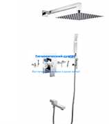 Душевая система скрытого монтажа landberg LB213700A  хром LB213700A