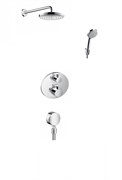 Душевая система скрытого монтажа с термостатом Hansgrohe Ecostat S 15758+26466 хром 15758+26466