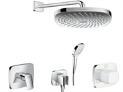 Душевая система скрытого монтажа Hansgrohe Logis 71605+ 26524 хром 71605+ 26524