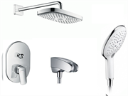 Душевая система скрытого монтажа Hansgrohe Logis  71406+27385 хром 14392