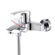 Смеситель для ванной KAISER Guss 68022 хром 14632