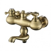 Смеситель для ванной KAISER Logo 47722-1 Bronze 14635