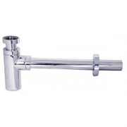 Сифон для раковины KAISER 958L Chrome  без выпуска Хром 14793
