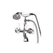Смеситель для ванны Magliezza Bianco 50105-3-cr в комплекте с лейкой TL-3-cr (хром) 14872