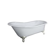 Ванна чугунная Magliezza Gracia 170x76 (ножки хром) 14884