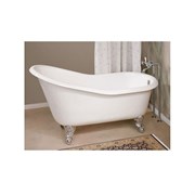 Ванна чугунная Magliezza Beatrice 153x76,5 (ножки хром) 14885