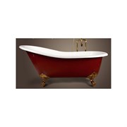 Ванна чугунная Ванна Magliezza Gracia Red 170x76 (ножки бронза) 14905