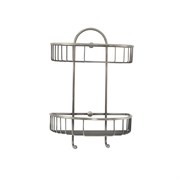 Двойная полка Magliezza Fiore 80105-cr (хром) 15164