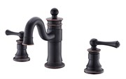 Timo Adelia смеситель 6021/04 F black antique (раковина) врезной 3-х секционный 16152