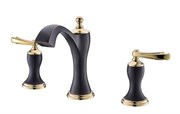 Timo Unari смеситель 7511/04 F black antique (раковина) врезной 3-х секционный 16156