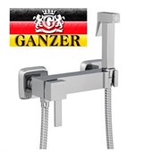 Гигиенический душ с настенным смесителем GANZER UNI GZ 12201-Set хром 16412