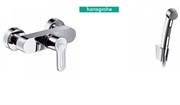 Гигиенический душ с настенным смесителем Hansgrohe Metropol S Hansgrohe 14661000 17029