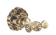 Двойной крючок для полотенец Bronze de Luxe К25205 17124