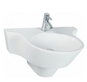 Подвесная раковина Creavit Amorf AF070 с полупьедесталом 17530