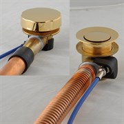 Обвязка для ванны Remer RR 96 VA L70см DO золото 19507