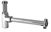 Сифон под раковину Remer RR 965 11/4 30 см хром 19516