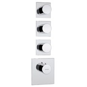 Термостатический смеситель Bossini HIGHFLOW Z030202000 хром на 3 потребителя 19612