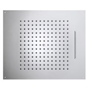 Тропический  верхний душ Bossini DREAM H38926.030 570 х 470 мм, для установки в подвесной потолок, 2 режима, хром 19621