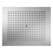 Тропический  верхний душ Bossini Dream Flat H38391.030 570 x 470 мм, для установки в подвесной потолок, хром 19625