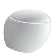 Унитаз подвесной безободковый Laufen Alessi One 8209714000001  с крышкой микролифт 19641