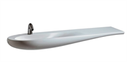 Тумба с раковиной Laufen Alessi one 4245200976311 1200 мм, белый лак 19656