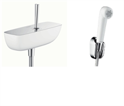 Гигиенический душ Hansgrohe PuraVida 15672400 белый 17027