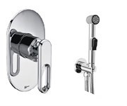 Гигиенический душ скрытого монтажа WasserKRAFT Kammel A111857 хром 19690