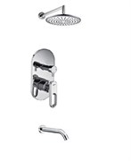 Душевая система скрытого монтажа Wasserkraft Kammel А01841 хром 19691