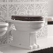 Унитаз приставной BELBAGNO BOHEME BB115CB+BB115SCW-CRM с крышкой микролифт 20541