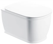 Безободковый подвесной унитаз BELBAGNO PRADO BB10150CH+BB10150SC с крышкой микролифт 20559