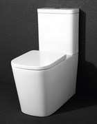 Унитаз-компакт безободковый BELBAGNO ALBANO BB120CPR+BB120T+BB120SC с крышкой микролифт 20563